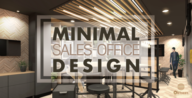 不動産営業所のイメージを払拭せよ！まるでカフェのような映える[ Minimal office ]デザイン