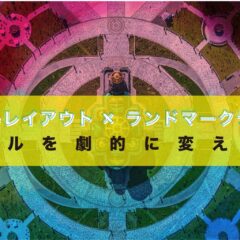 自由な島レイアウト × ランドマークデザインがホールを劇的に変える！