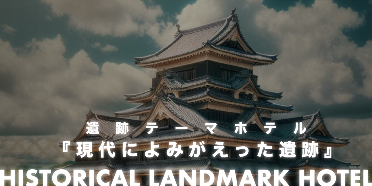 遺跡テーマホテル『現代によみがえった遺跡』地域に密着したテーマで日本人観光客も外国人観光客も楽しめるエンターテインメントホテルをご提案します。