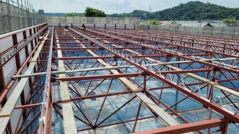 初公開！！工事中動画 建築費下げるなら軽い建築 エコビルド工法