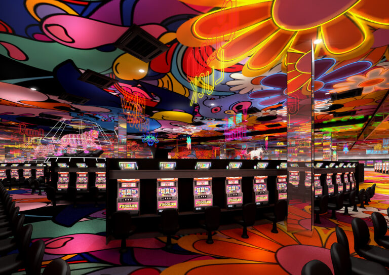 白虎のLEDモニュメント