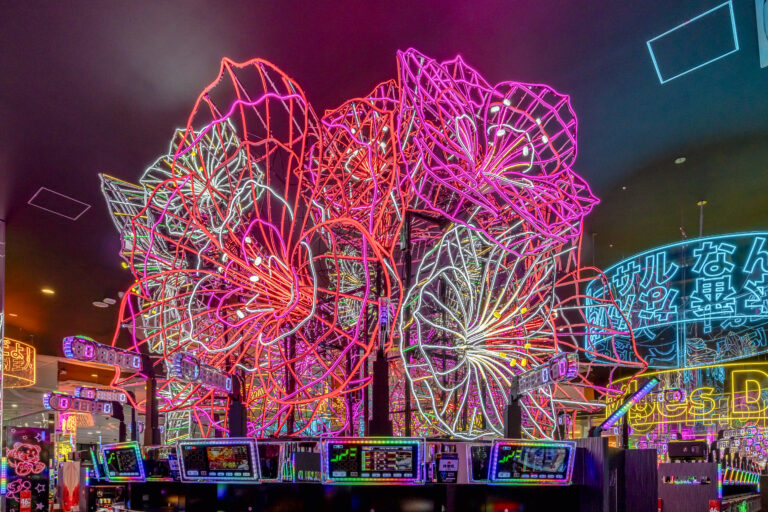 アマリリスのLEDモニュメント