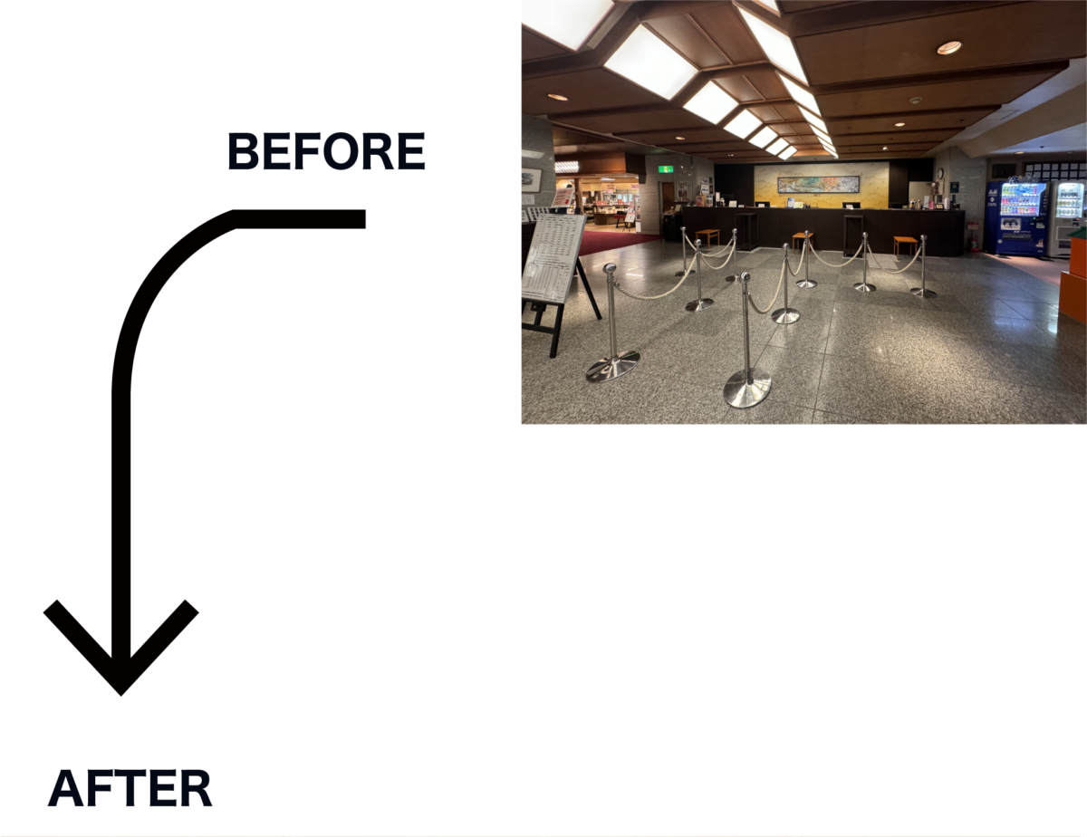 大規模旅館・改装２選 ビフォー・アフターを通して知る『きれいから』→『行きたい』へ変わる時。〈大江戸温泉物語Premium 仙台作並〉