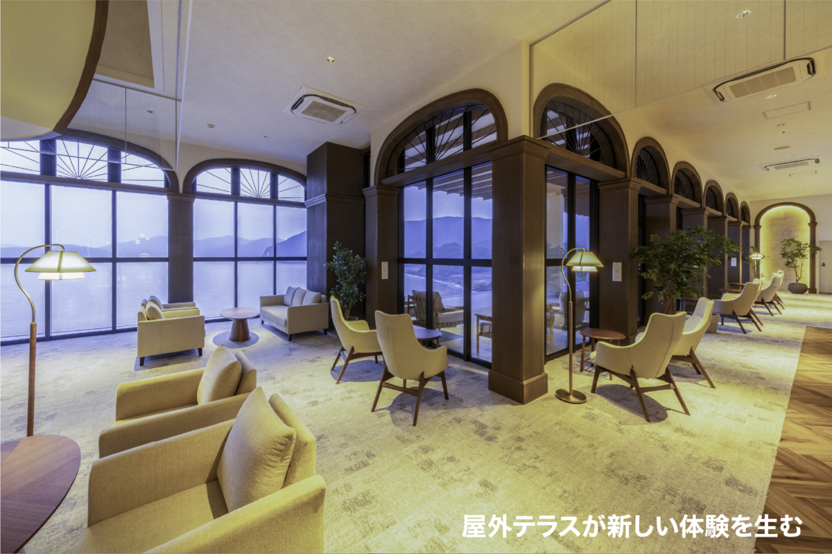 大規模旅館・改装２選 ビフォー・アフターを通して知る『きれいから』→『行きたい』へ変わる時。〈TAOYA南志摩〉