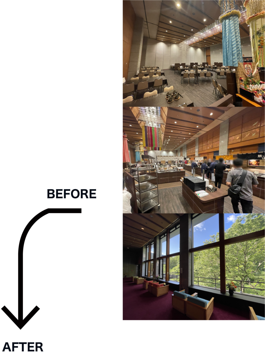 大規模旅館・改装２選 ビフォー・アフターを通して知る『きれいから』→『行きたい』へ変わる時。〈大江戸温泉物語Premium 仙台作並〉